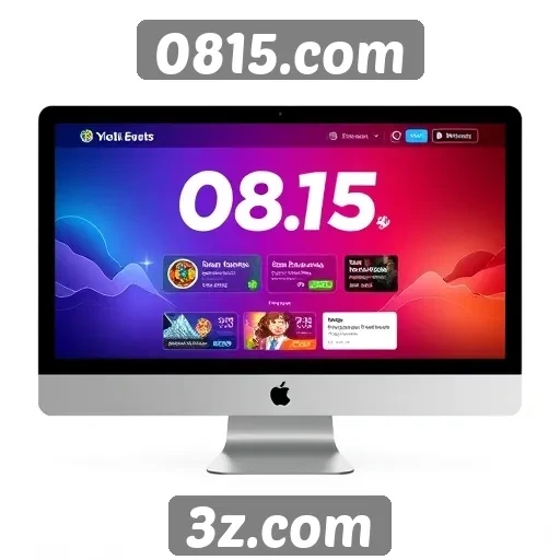 Explorando a interface do usuário em 0815.com